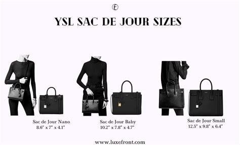 ysl sac de jour sizes.